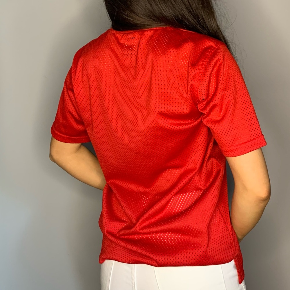 ๐งง Stussy Red Mesh Tee ๐งง - Picture 3 of 3